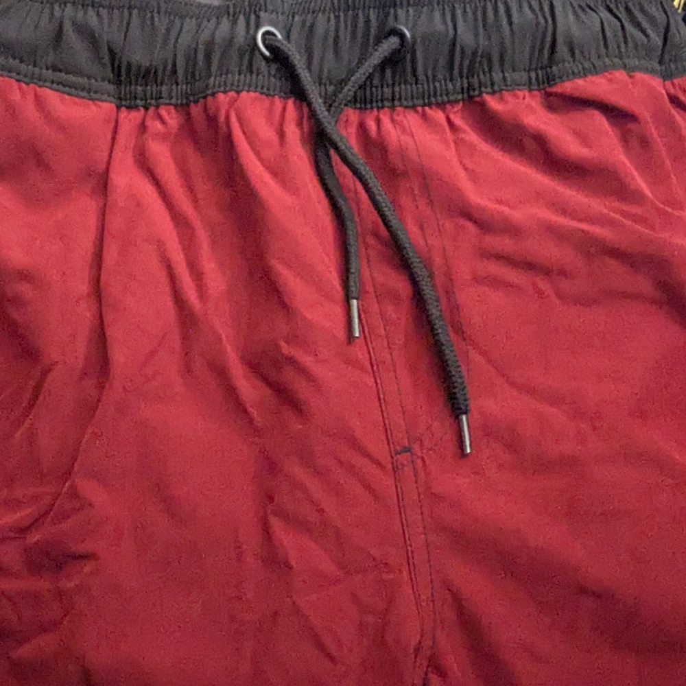 Dark Red Swimsuit New